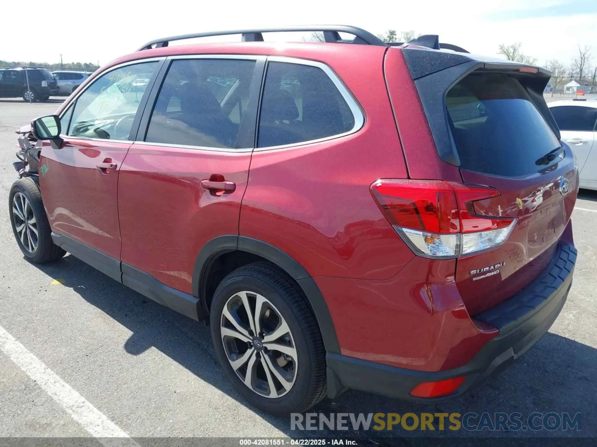 3 Photograph of a damaged car JF2SKALC9RH453452 SUBARU FORESTER 2024