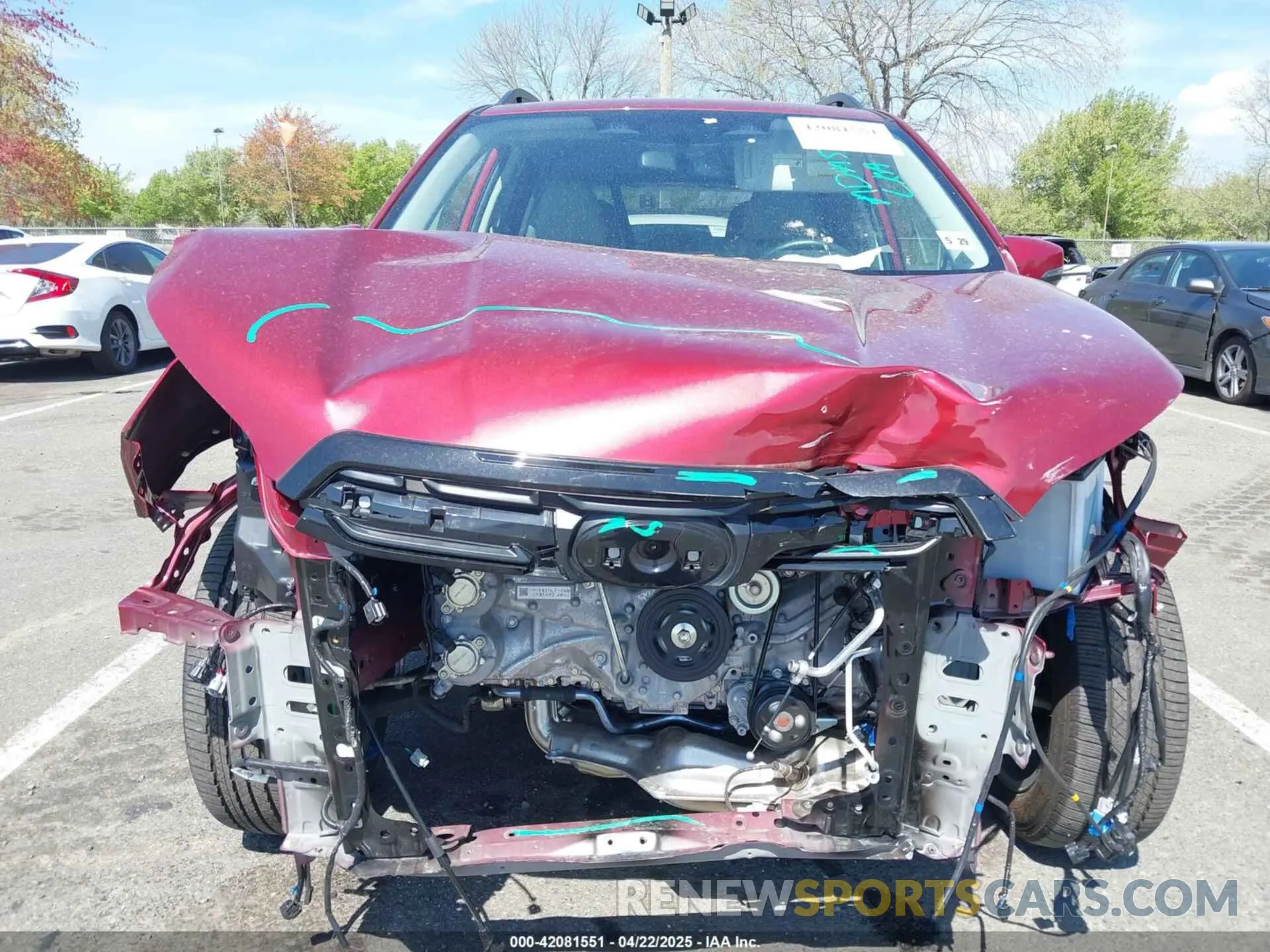 6 Photograph of a damaged car JF2SKALC9RH453452 SUBARU FORESTER 2024