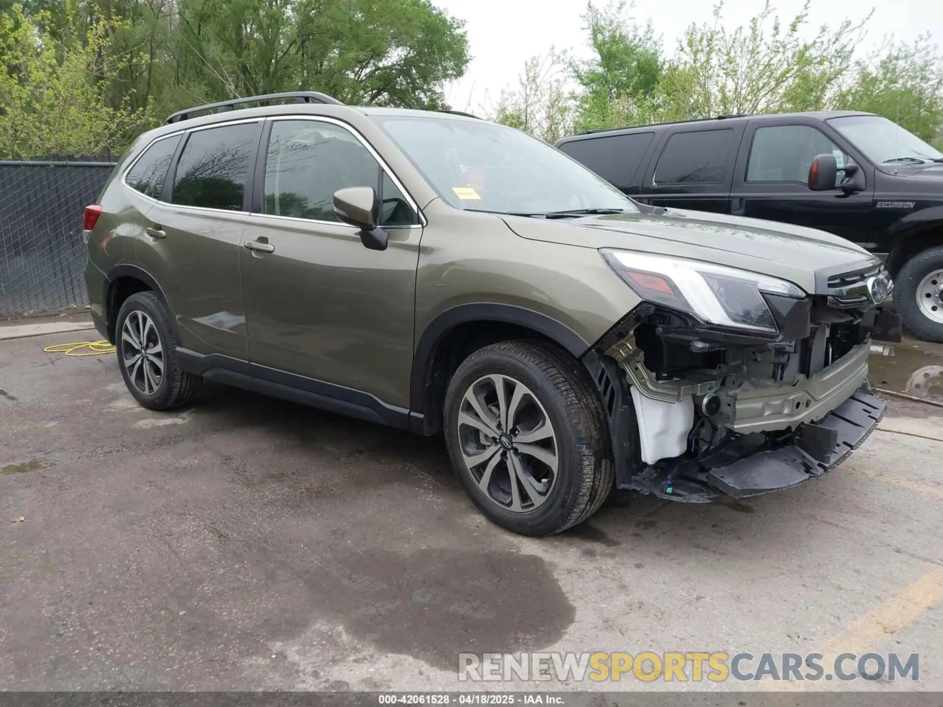 1 Photograph of a damaged car JF2SKALCXRH411873 SUBARU FORESTER 2024