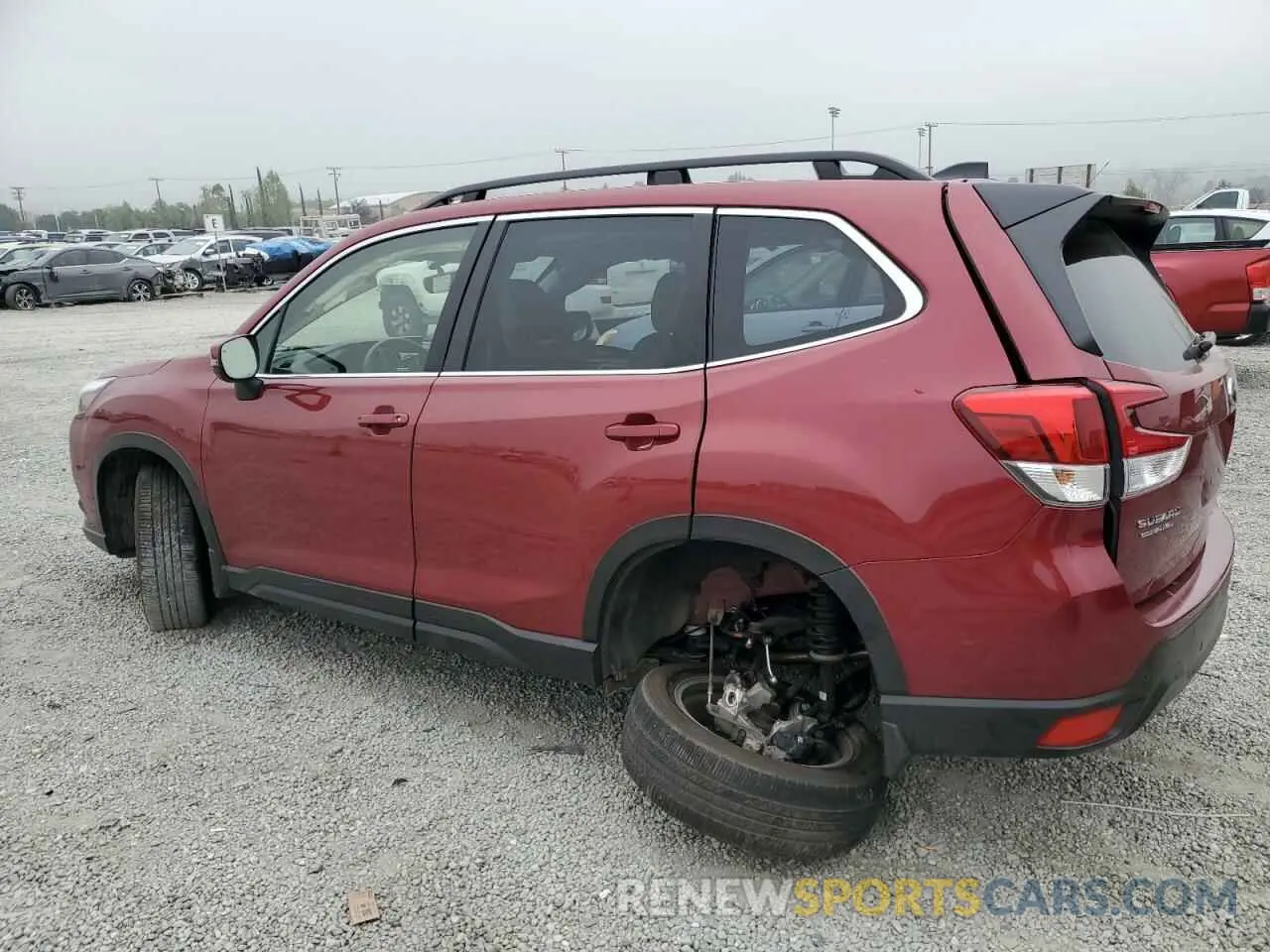 2 Photograph of a damaged car JF2SKALCXRH430813 SUBARU FORESTER 2024