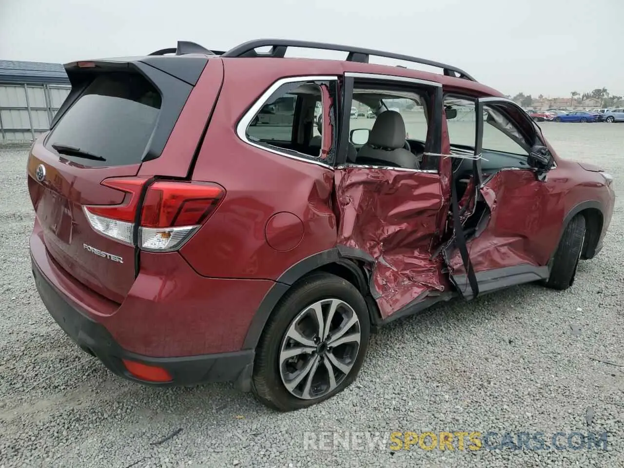 3 Photograph of a damaged car JF2SKALCXRH430813 SUBARU FORESTER 2024
