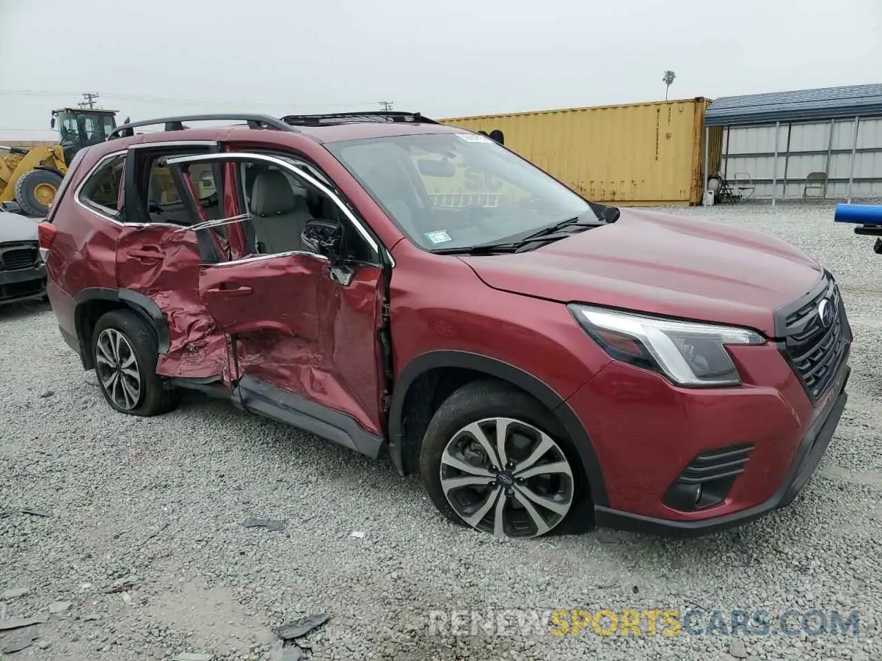 4 Photograph of a damaged car JF2SKALCXRH430813 SUBARU FORESTER 2024