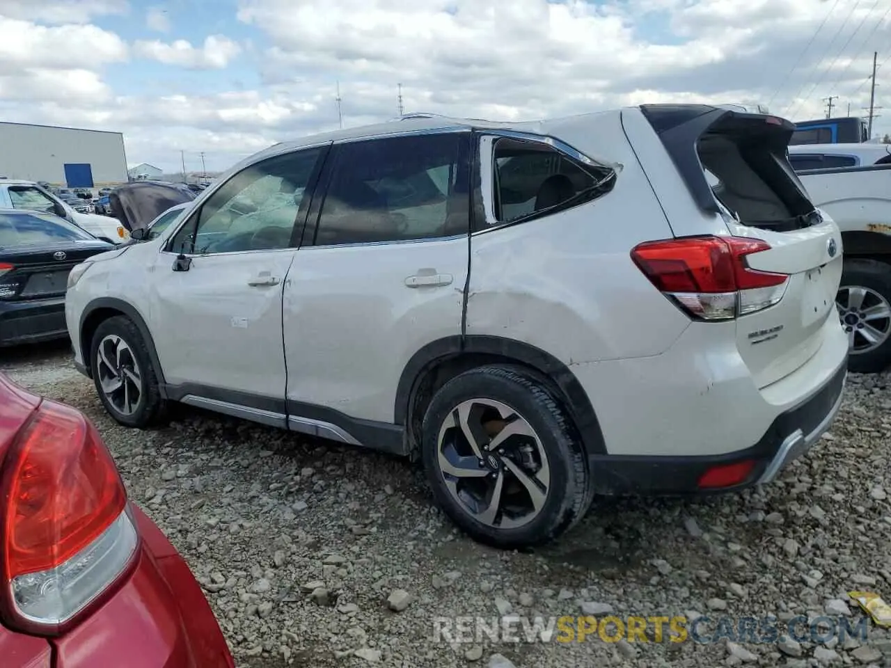 2 Photograph of a damaged car JF2SKAMC1RH502609 SUBARU FORESTER 2024