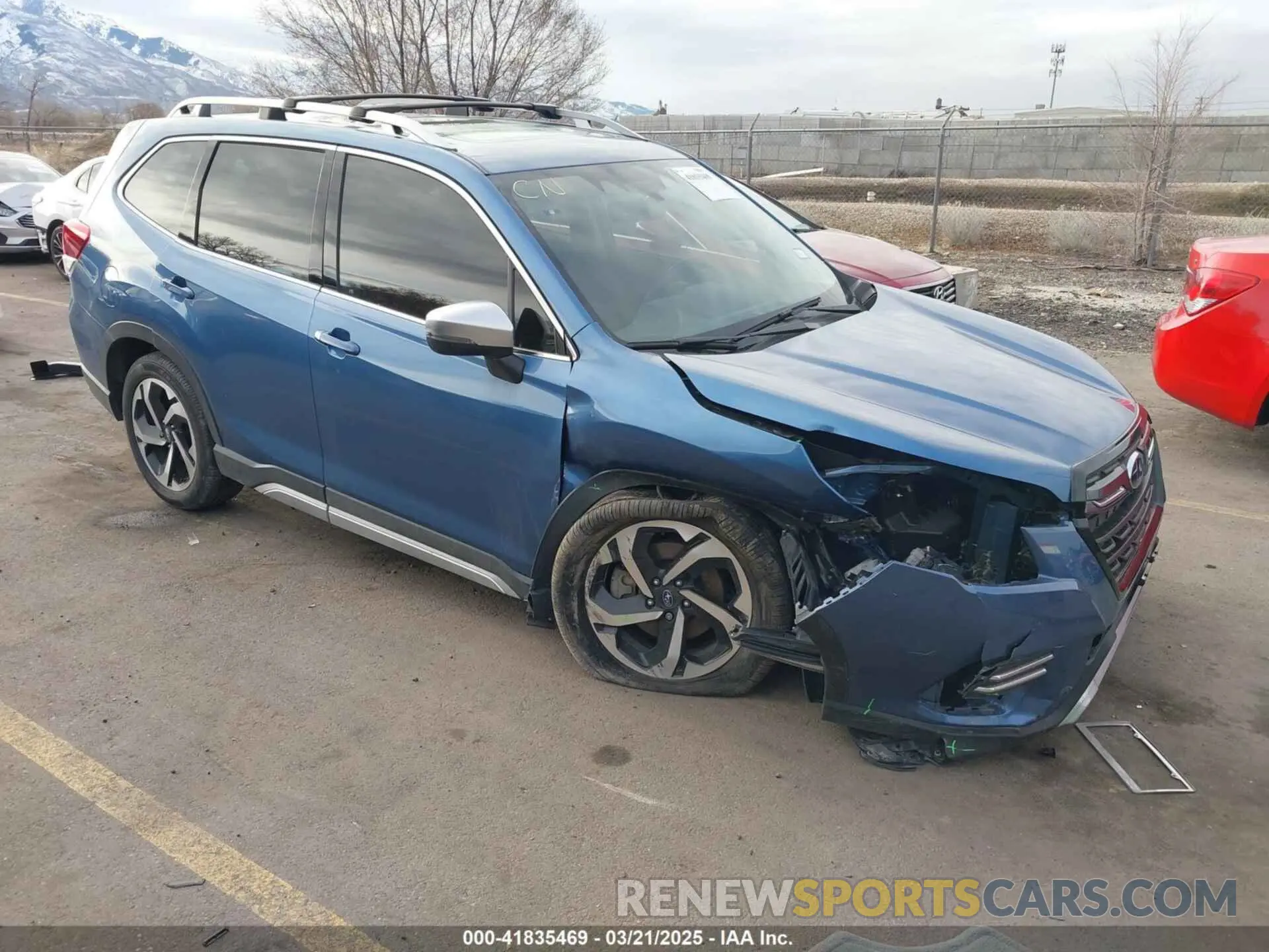 1 Photograph of a damaged car JF2SKAMC3RH500683 SUBARU FORESTER 2024