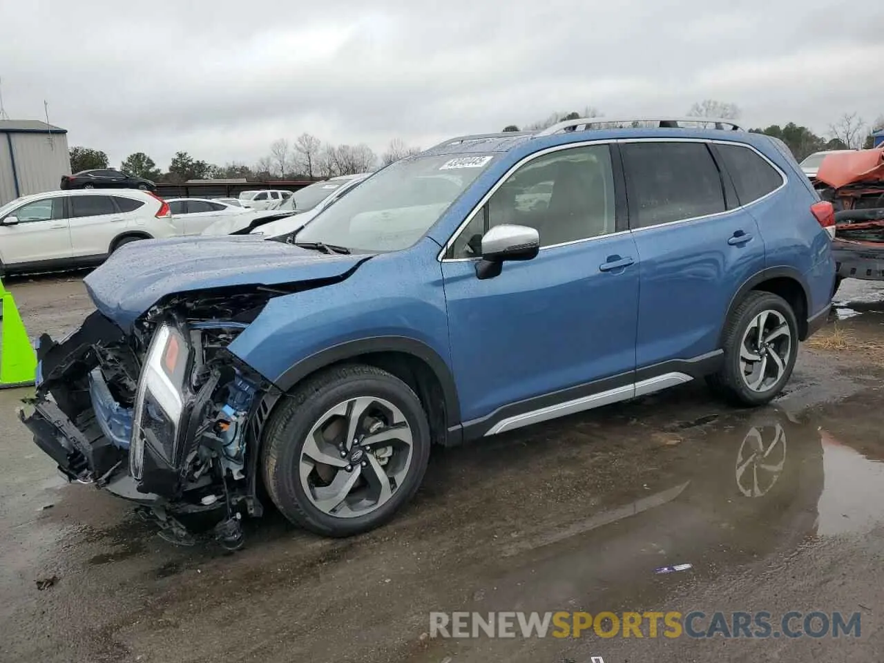 1 Photograph of a damaged car JF2SKAMC3RH514826 SUBARU FORESTER 2024