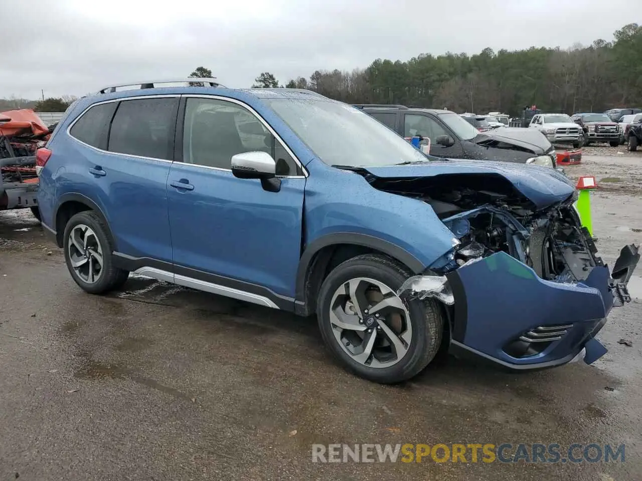 4 Photograph of a damaged car JF2SKAMC3RH514826 SUBARU FORESTER 2024
