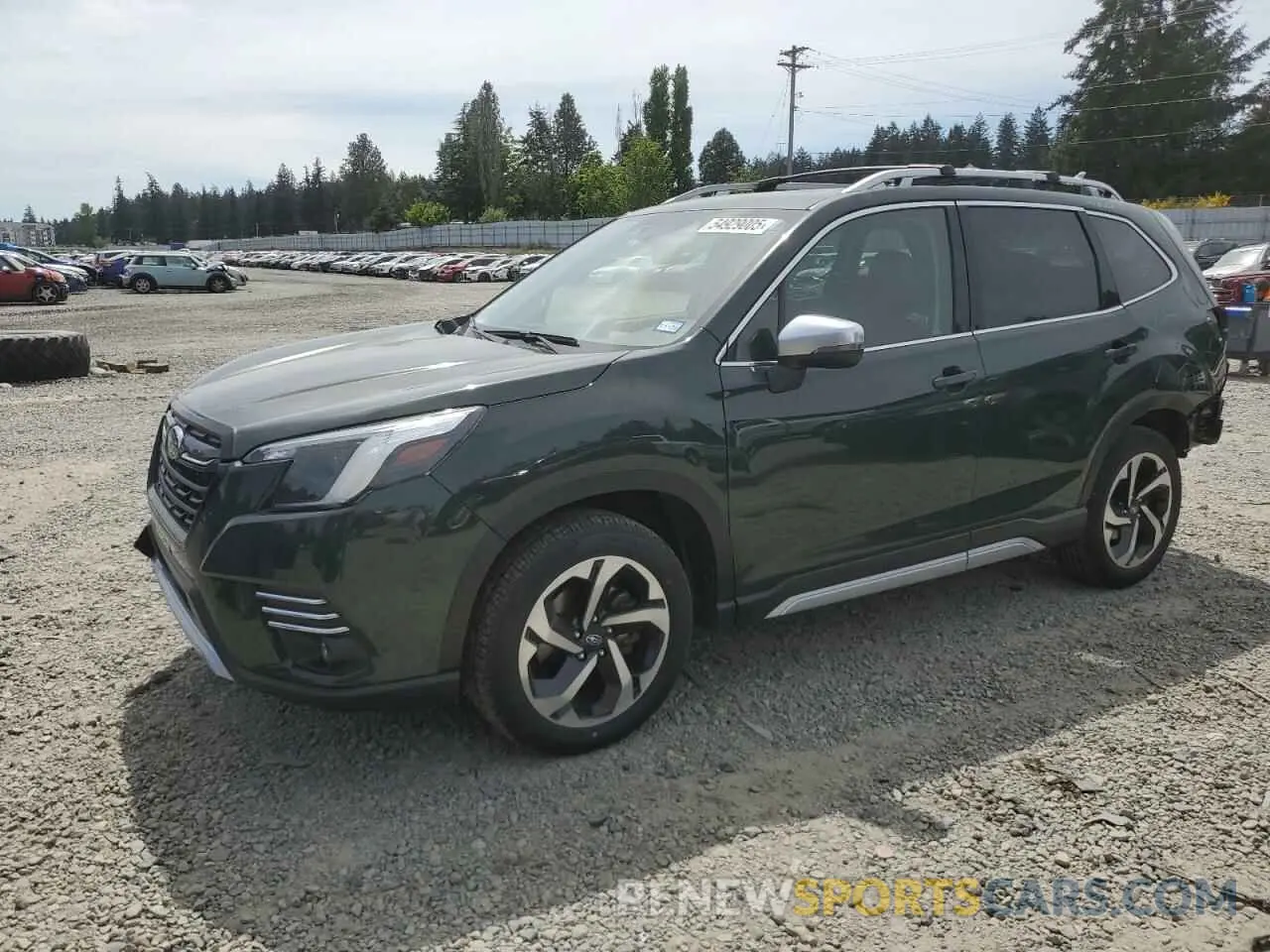 1 Photograph of a damaged car JF2SKAMC6RH403560 SUBARU FORESTER 2024
