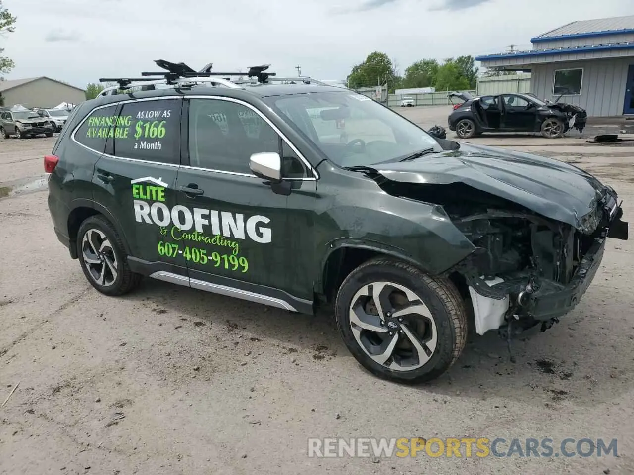 4 Photograph of a damaged car JF2SKAMC8RH432381 SUBARU FORESTER 2024