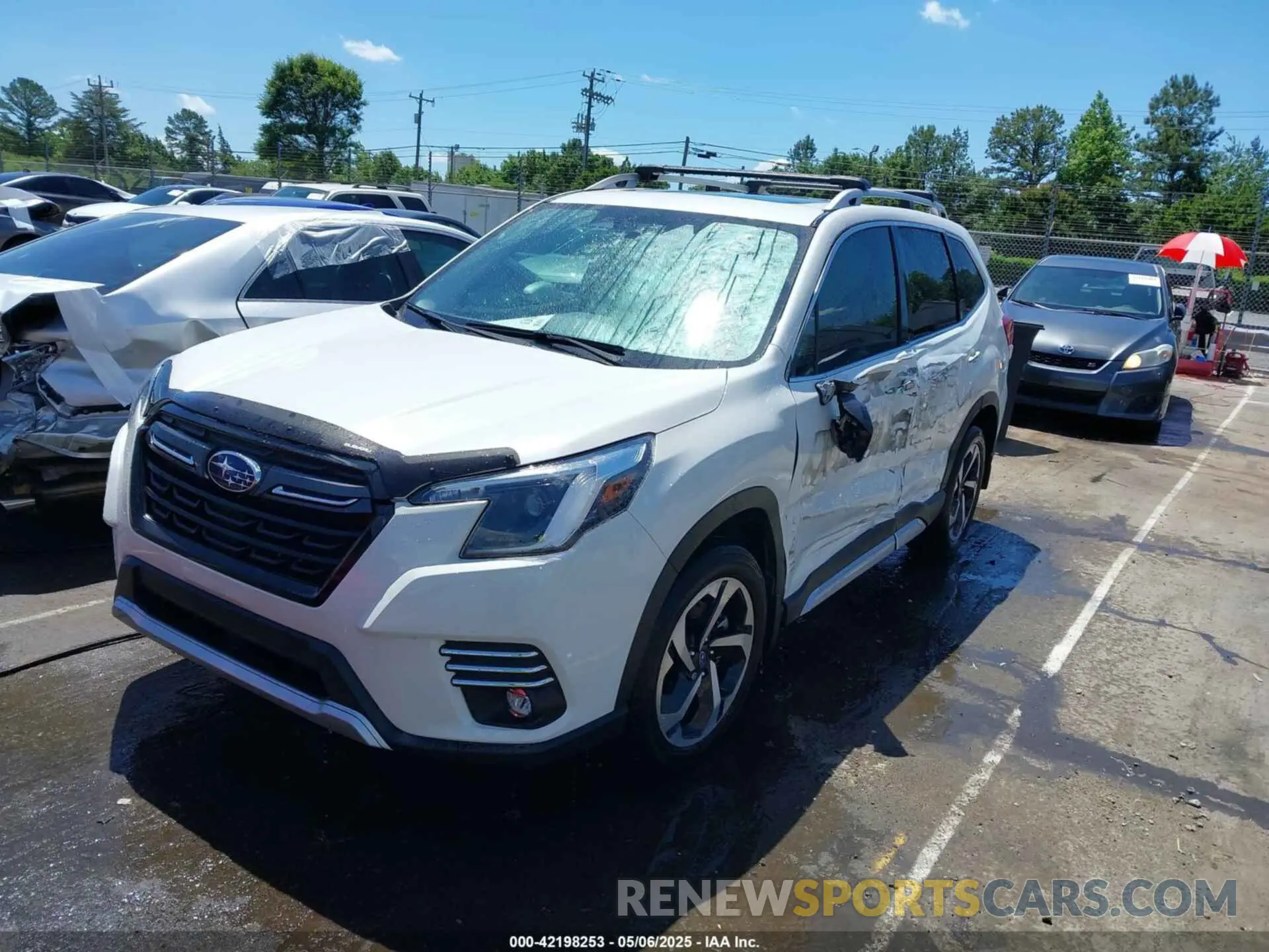 2 Photograph of a damaged car JF2SKAMC9RH425861 SUBARU FORESTER 2024