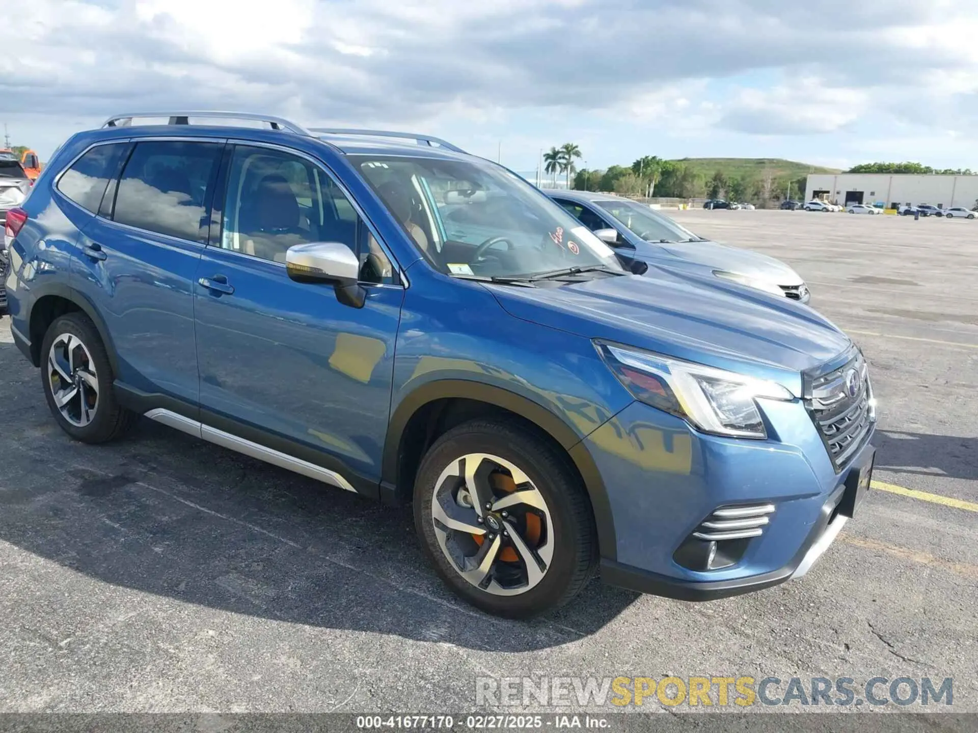 1 Photograph of a damaged car JF2SKAMCXRH401469 SUBARU FORESTER 2024