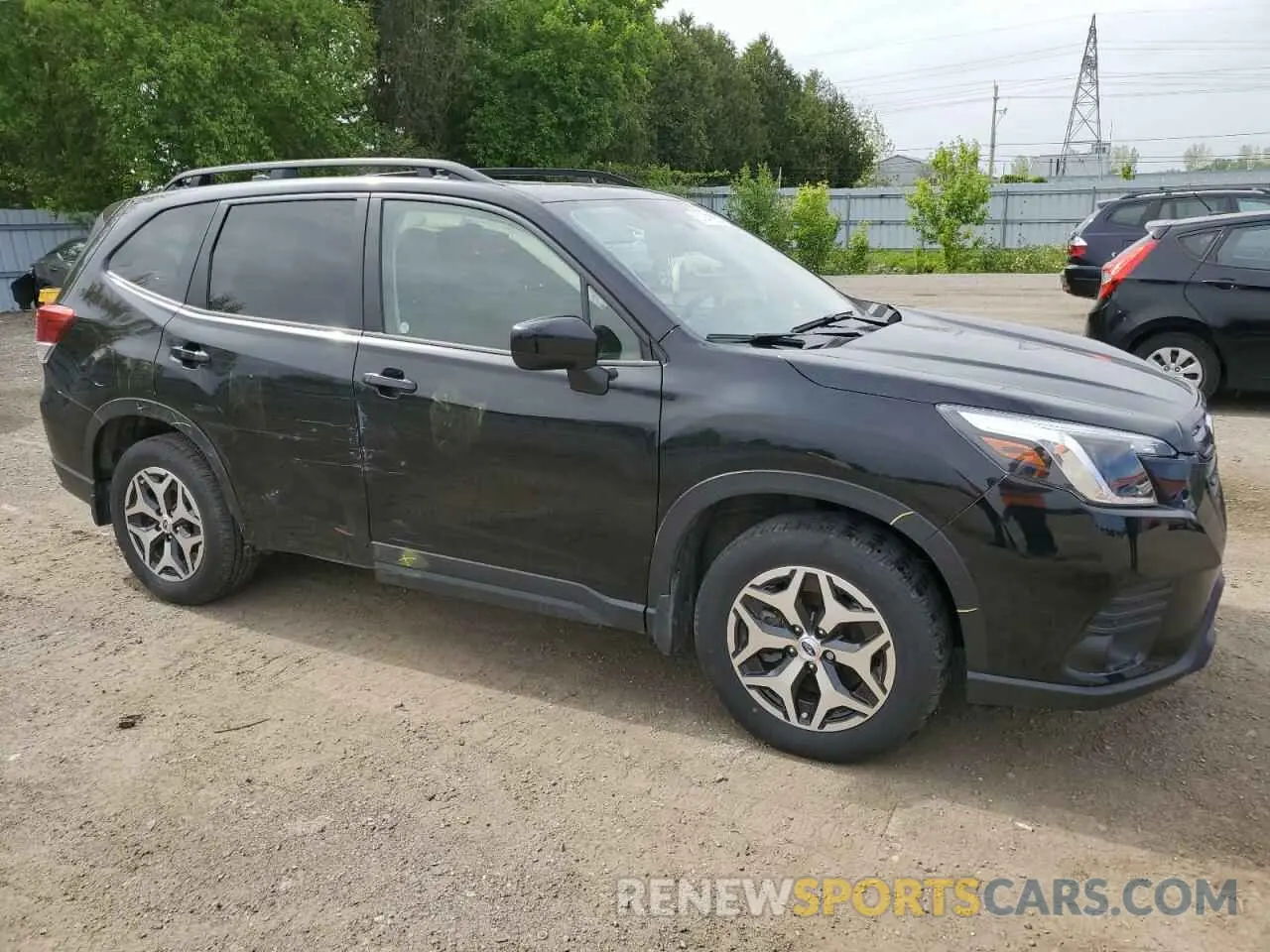4 Photograph of a damaged car JF2SKEDC1RH458828 SUBARU FORESTER 2024