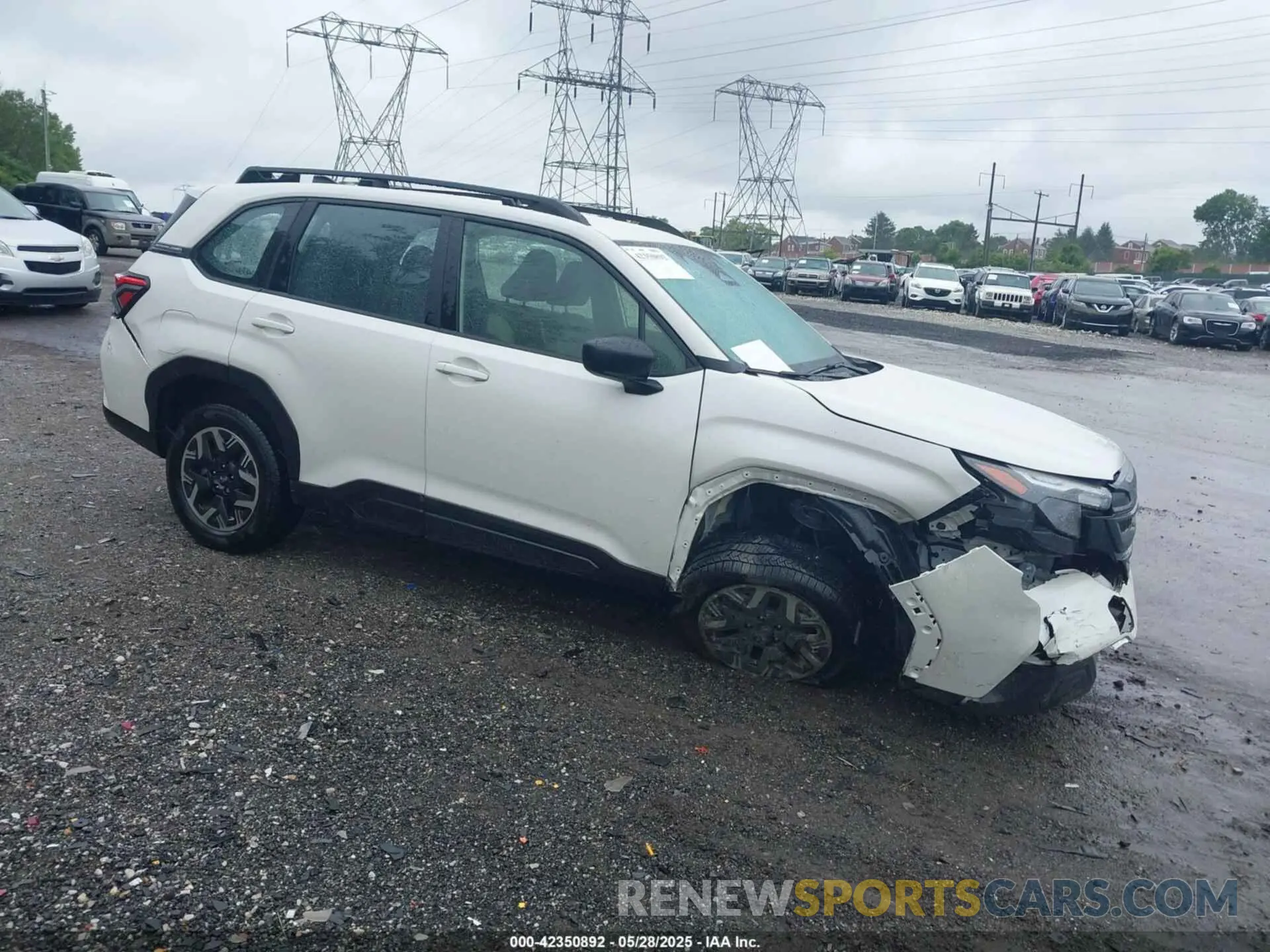 1 Photograph of a damaged car JF2SLDAC0SH407161 SUBARU FORESTER 2025