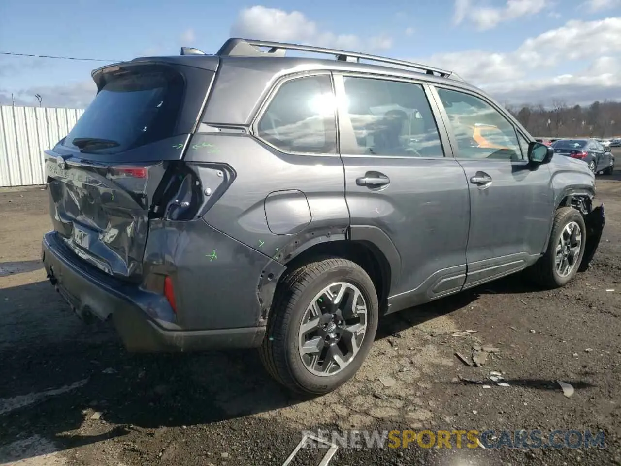 3 Photograph of a damaged car JF2SLDAC1SH400168 SUBARU FORESTER 2025
