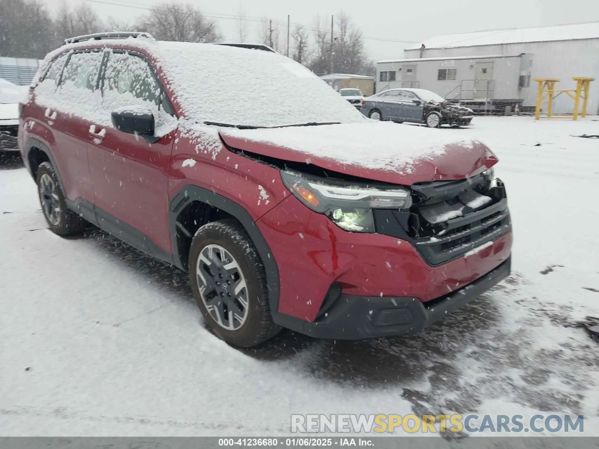 1 Photograph of a damaged car JF2SLDAC1SH421165 SUBARU FORESTER 2025