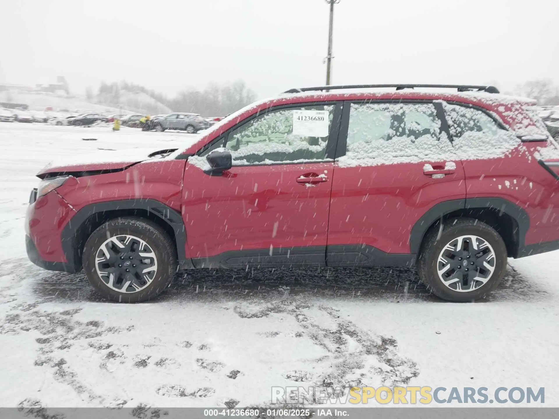 14 Photograph of a damaged car JF2SLDAC1SH421165 SUBARU FORESTER 2025