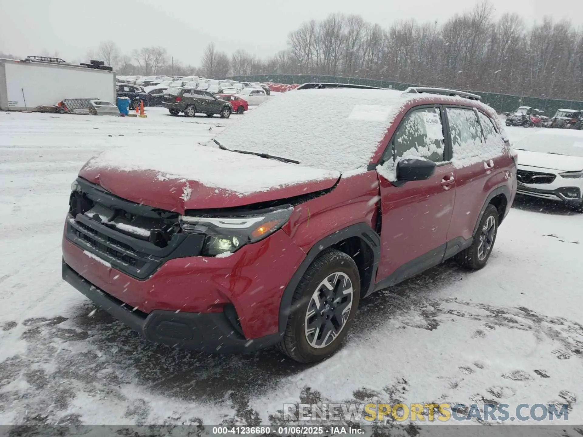 2 Photograph of a damaged car JF2SLDAC1SH421165 SUBARU FORESTER 2025