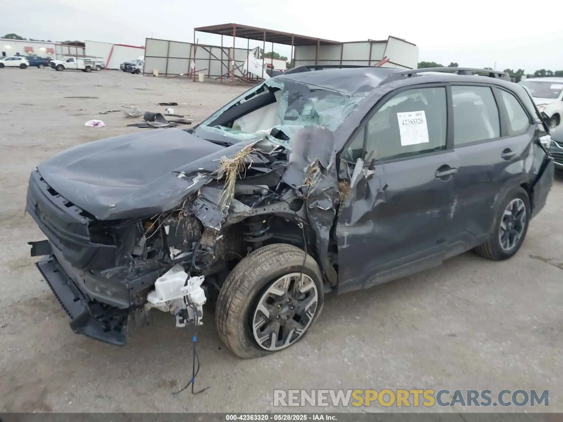 2 Photograph of a damaged car JF2SLDAC2SH496957 SUBARU FORESTER 2025