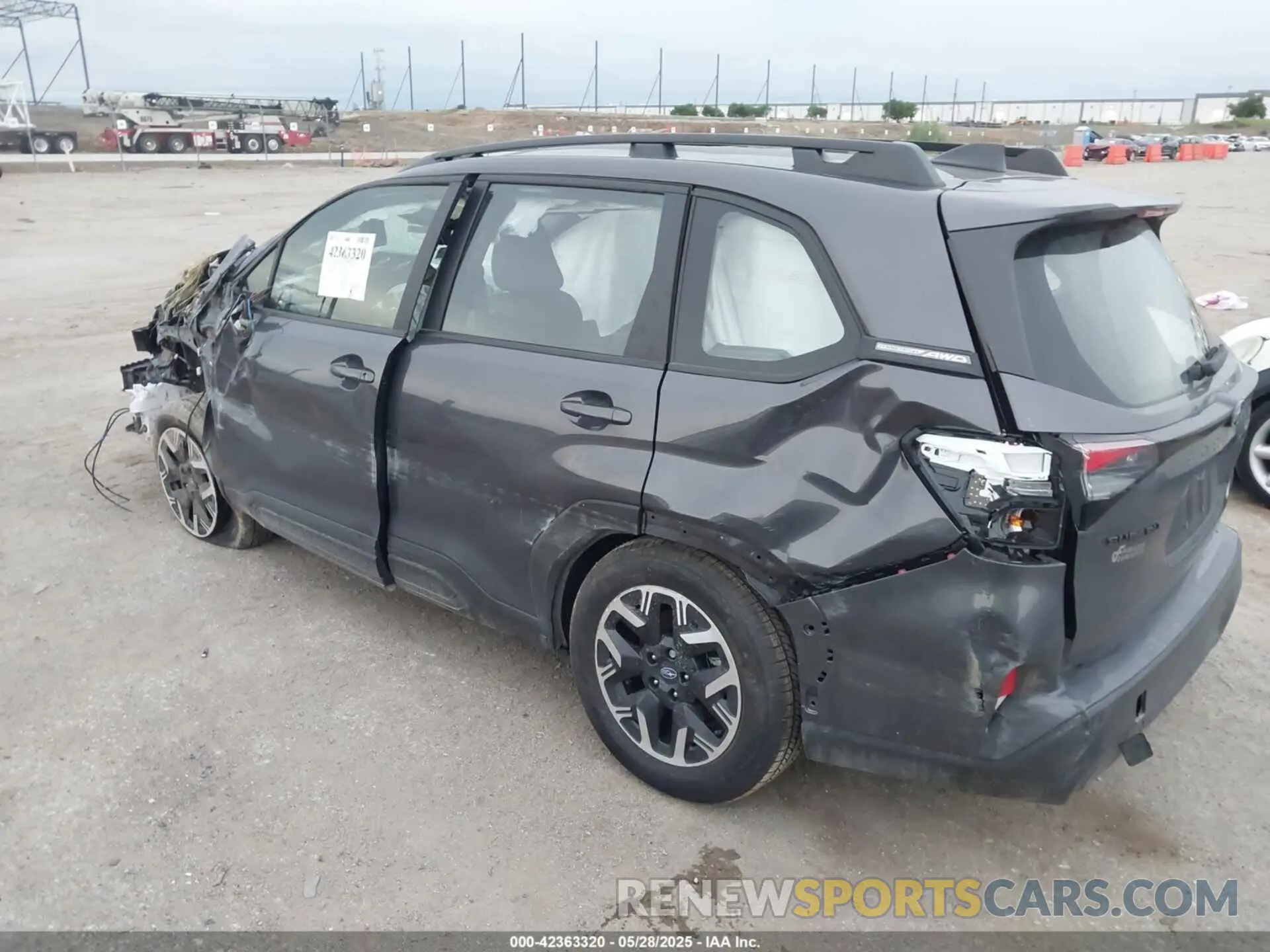 3 Photograph of a damaged car JF2SLDAC2SH496957 SUBARU FORESTER 2025