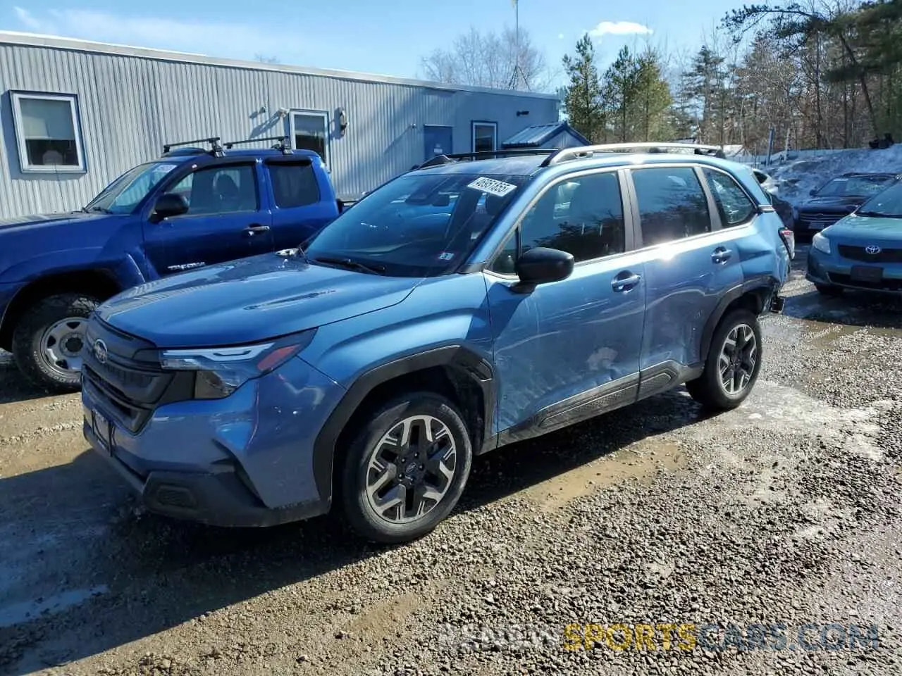 1 Photograph of a damaged car JF2SLDAC4SH407860 SUBARU FORESTER 2025
