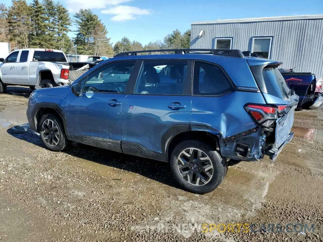 2 Photograph of a damaged car JF2SLDAC4SH407860 SUBARU FORESTER 2025