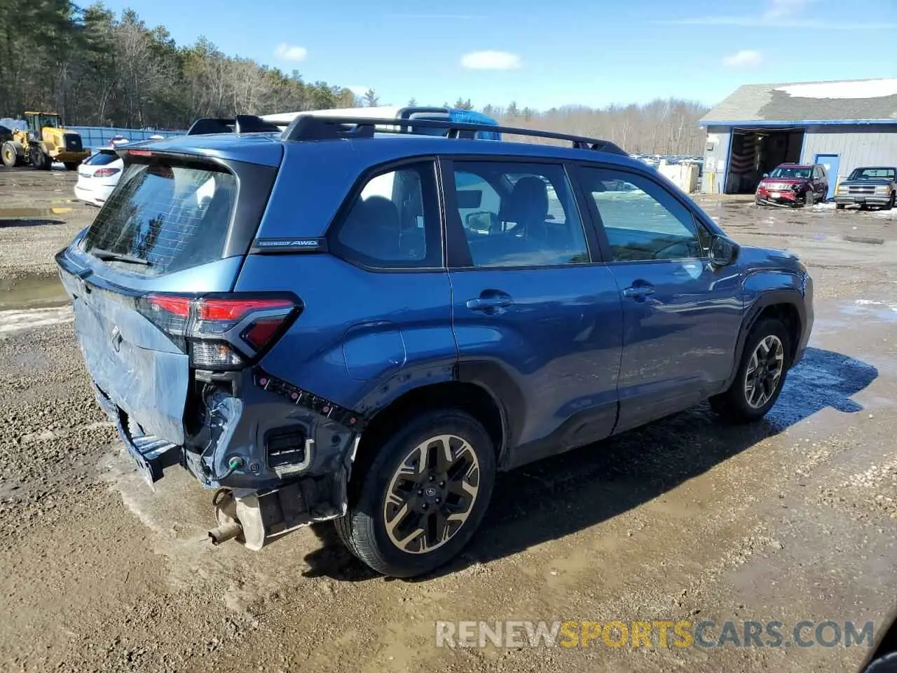 3 Photograph of a damaged car JF2SLDAC4SH407860 SUBARU FORESTER 2025