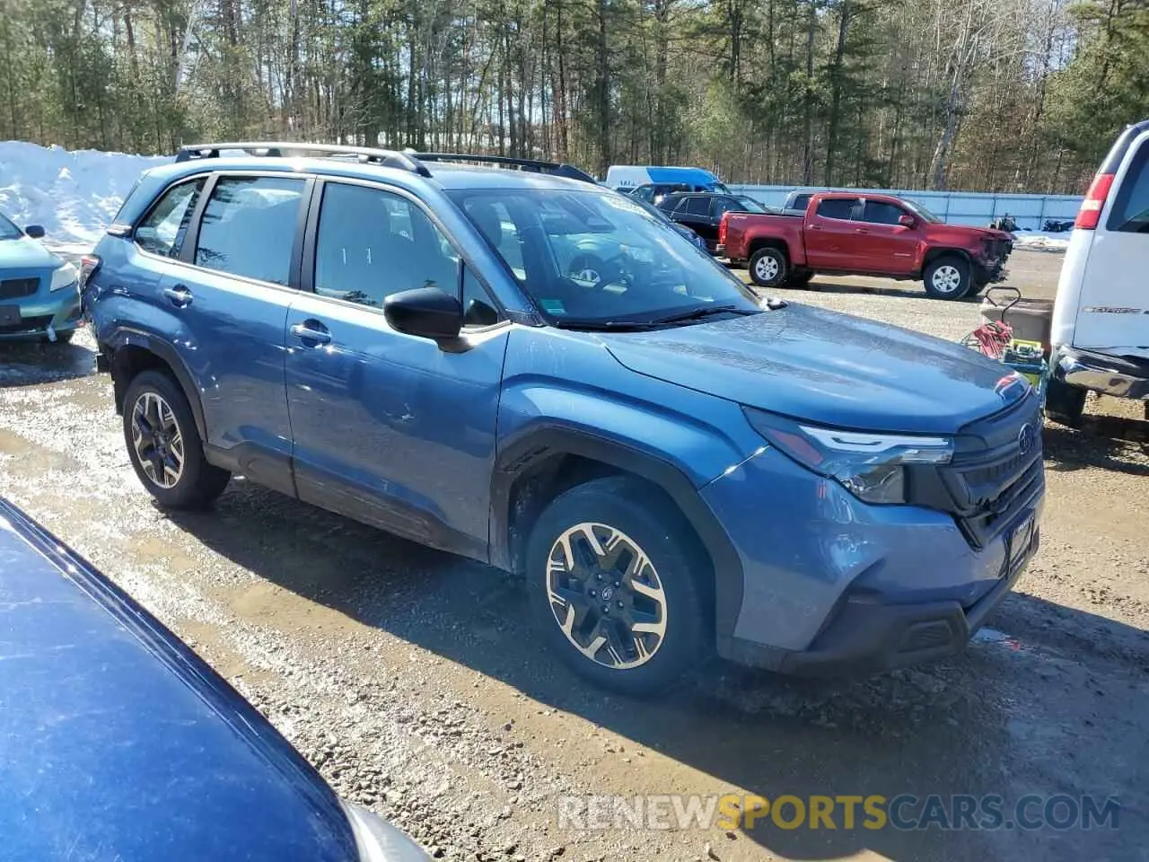 4 Photograph of a damaged car JF2SLDAC4SH407860 SUBARU FORESTER 2025