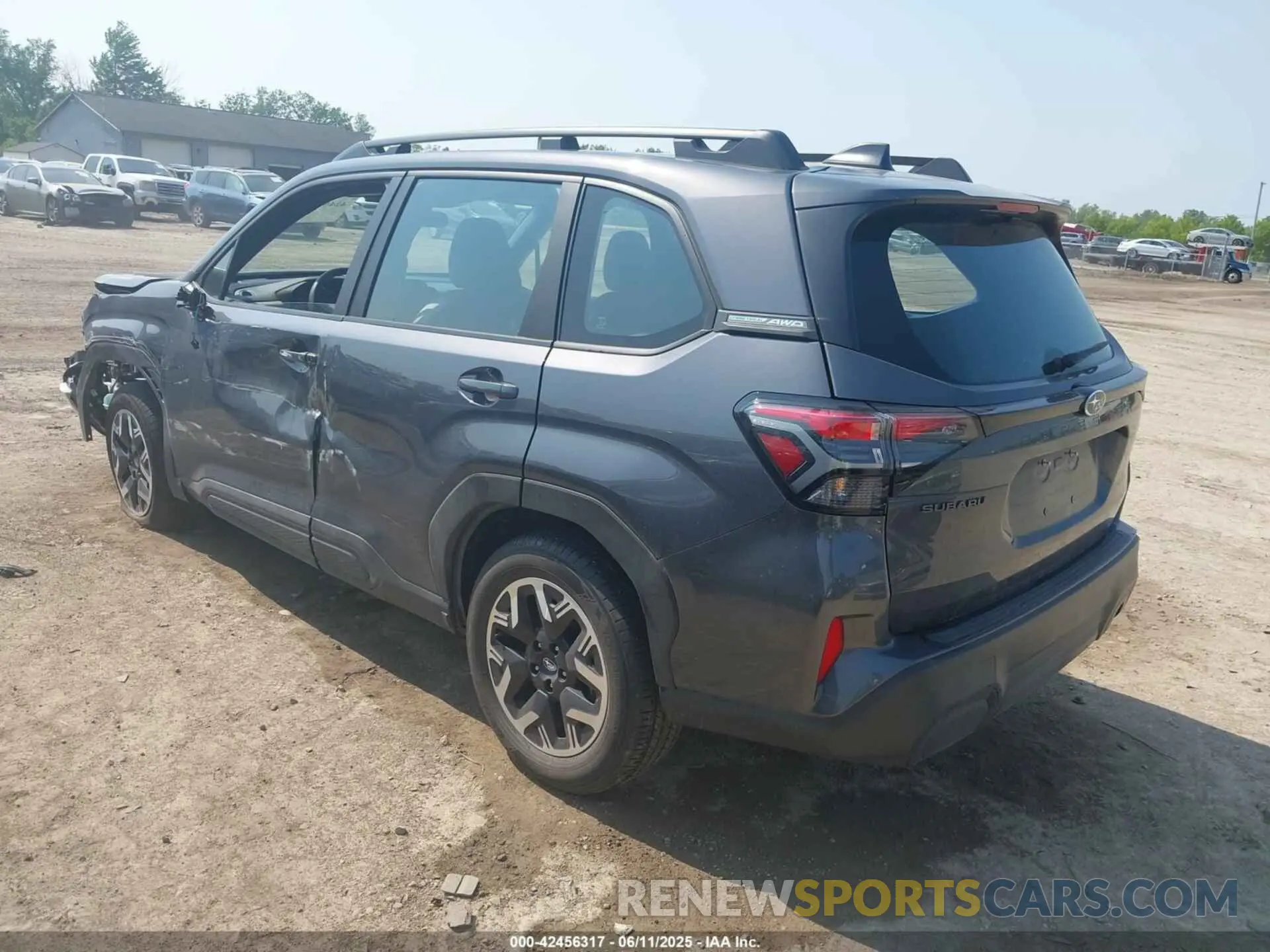 3 Photograph of a damaged car JF2SLDAC6SH413255 SUBARU FORESTER 2025