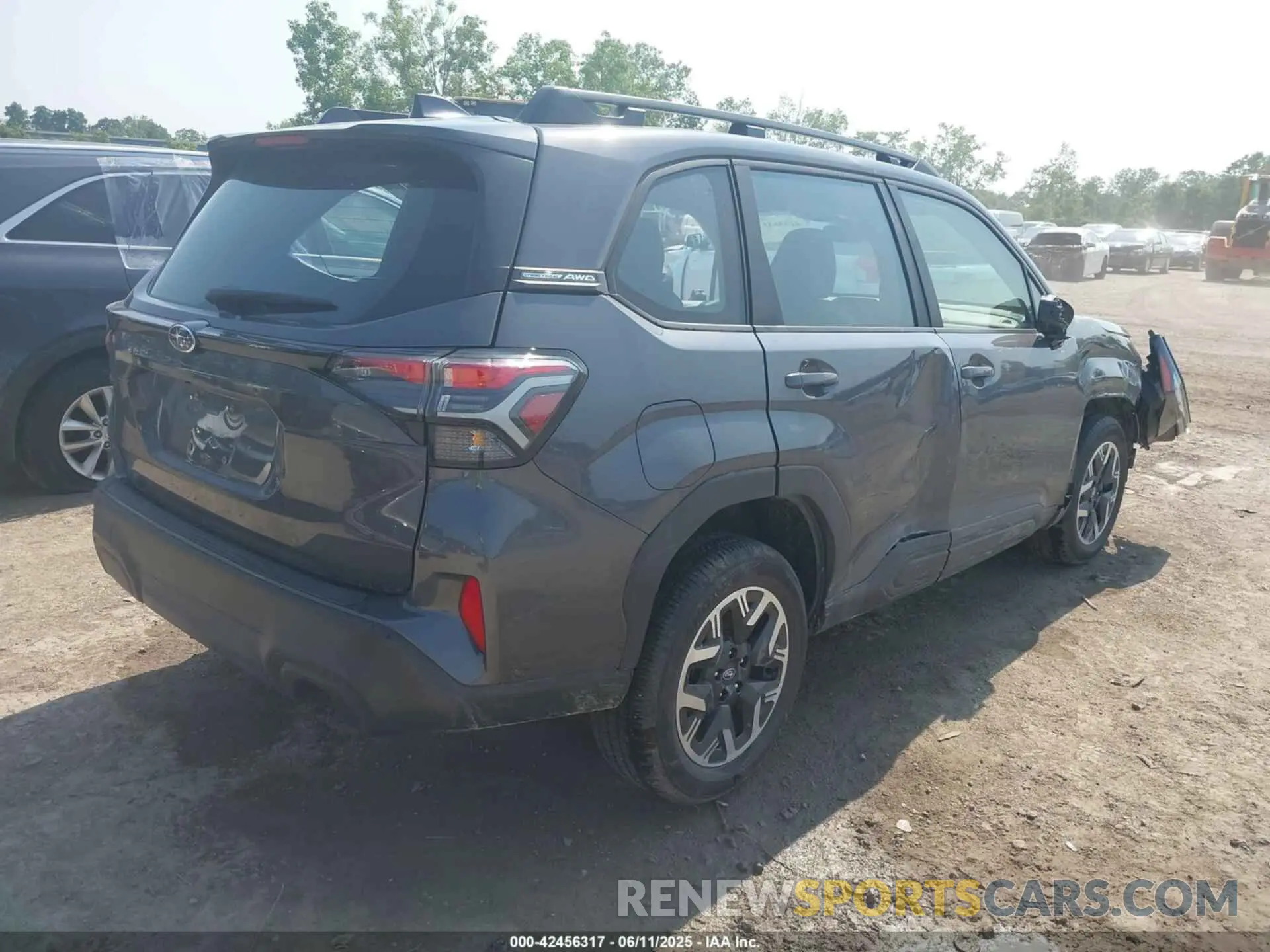 4 Photograph of a damaged car JF2SLDAC6SH413255 SUBARU FORESTER 2025
