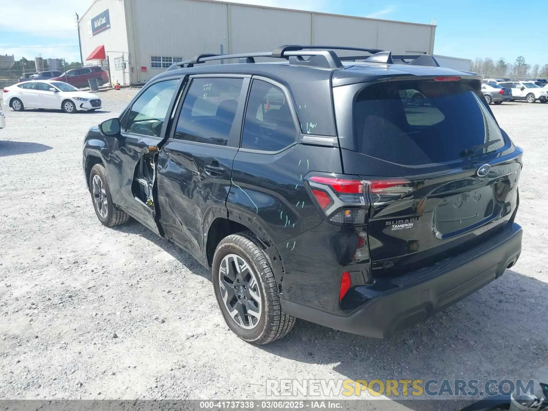 3 Photograph of a damaged car JF2SLDBC1SH444718 SUBARU FORESTER 2025