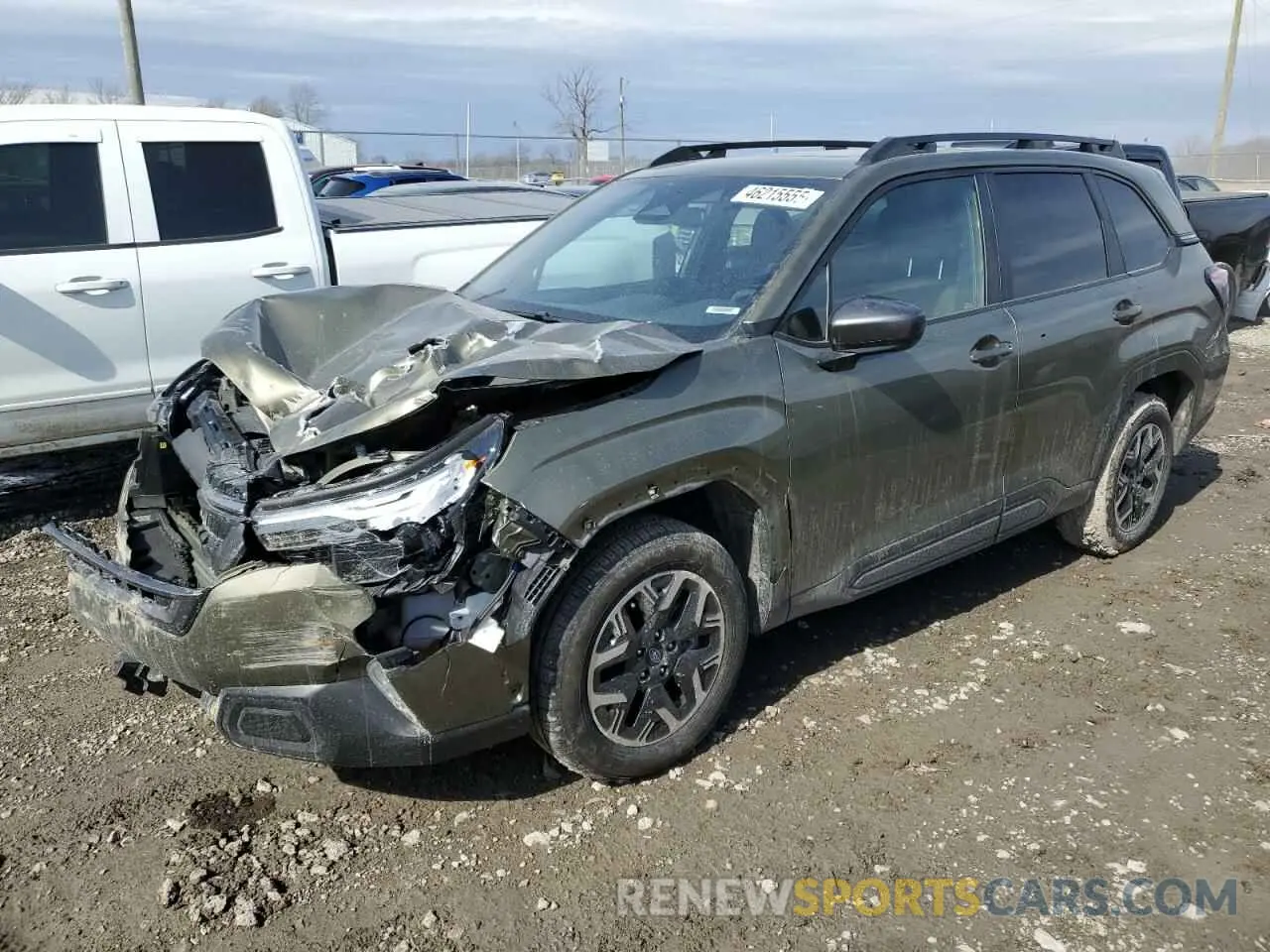 1 Photograph of a damaged car JF2SLDBC1SH501693 SUBARU FORESTER 2025