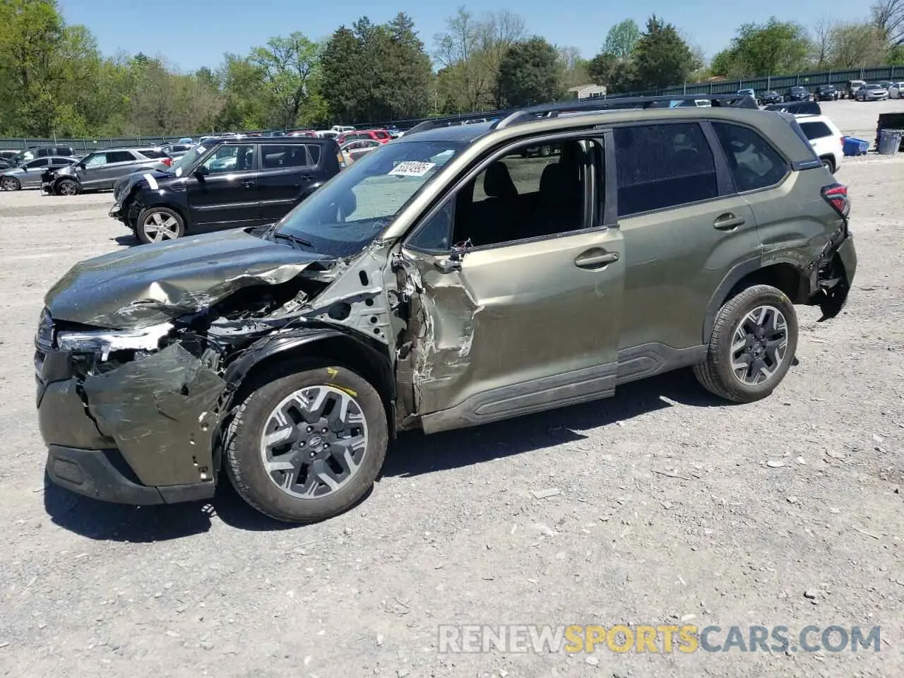 1 Photograph of a damaged car JF2SLDBC4SH406965 SUBARU FORESTER 2025