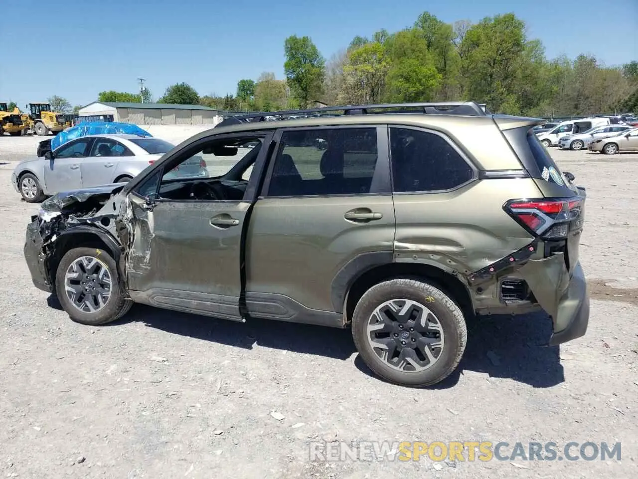 2 Photograph of a damaged car JF2SLDBC4SH406965 SUBARU FORESTER 2025