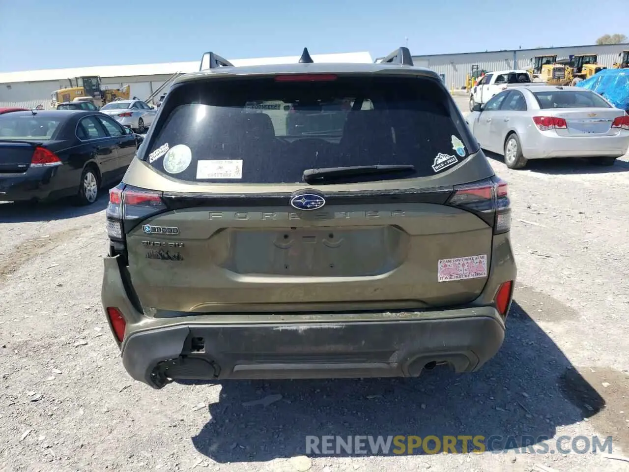 6 Photograph of a damaged car JF2SLDBC4SH406965 SUBARU FORESTER 2025