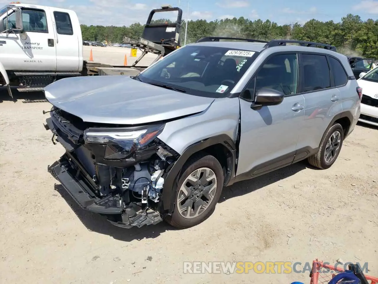 1 Photograph of a damaged car JF2SLDBC6SH451339 SUBARU FORESTER 2025