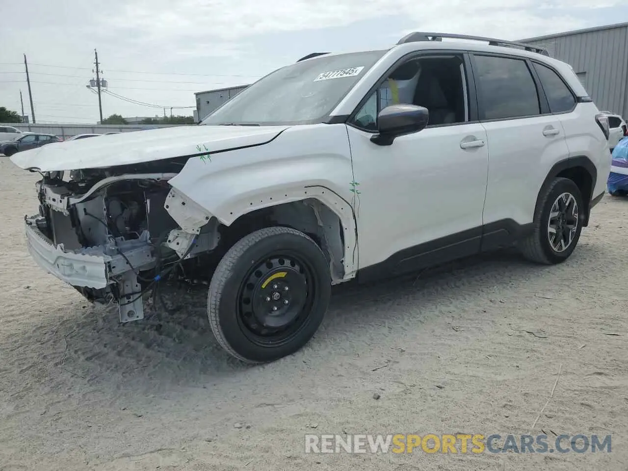 1 Photograph of a damaged car JF2SLDBC6SH498015 SUBARU FORESTER 2025