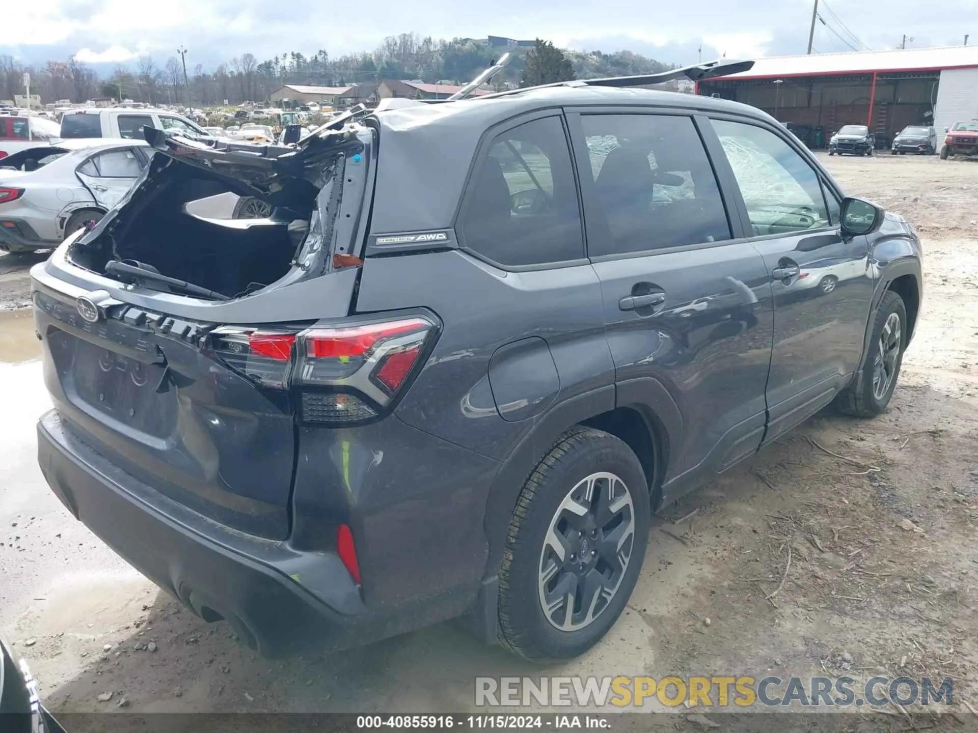 4 Photograph of a damaged car JF2SLDBCXSH420997 SUBARU FORESTER 2025
