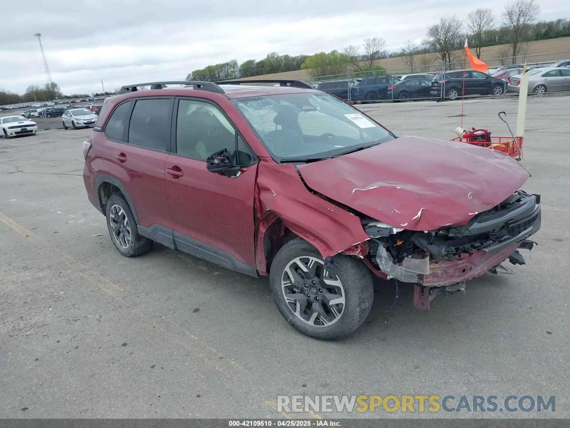 1 Photograph of a damaged car JF2SLDDC2SH417217 SUBARU FORESTER 2025