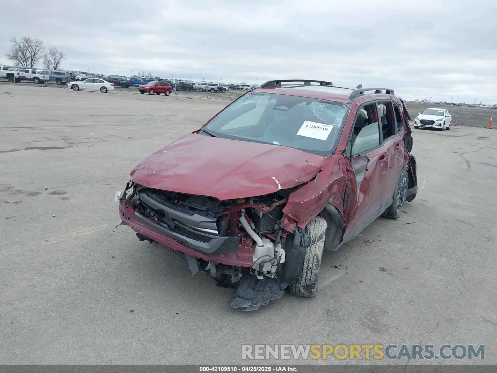 6 Photograph of a damaged car JF2SLDDC2SH417217 SUBARU FORESTER 2025