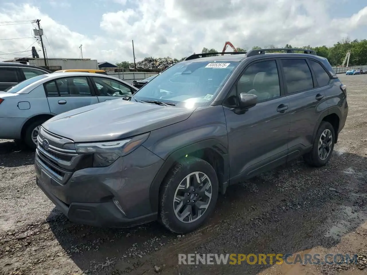 1 Photograph of a damaged car JF2SLDDC3SH507153 SUBARU FORESTER 2025