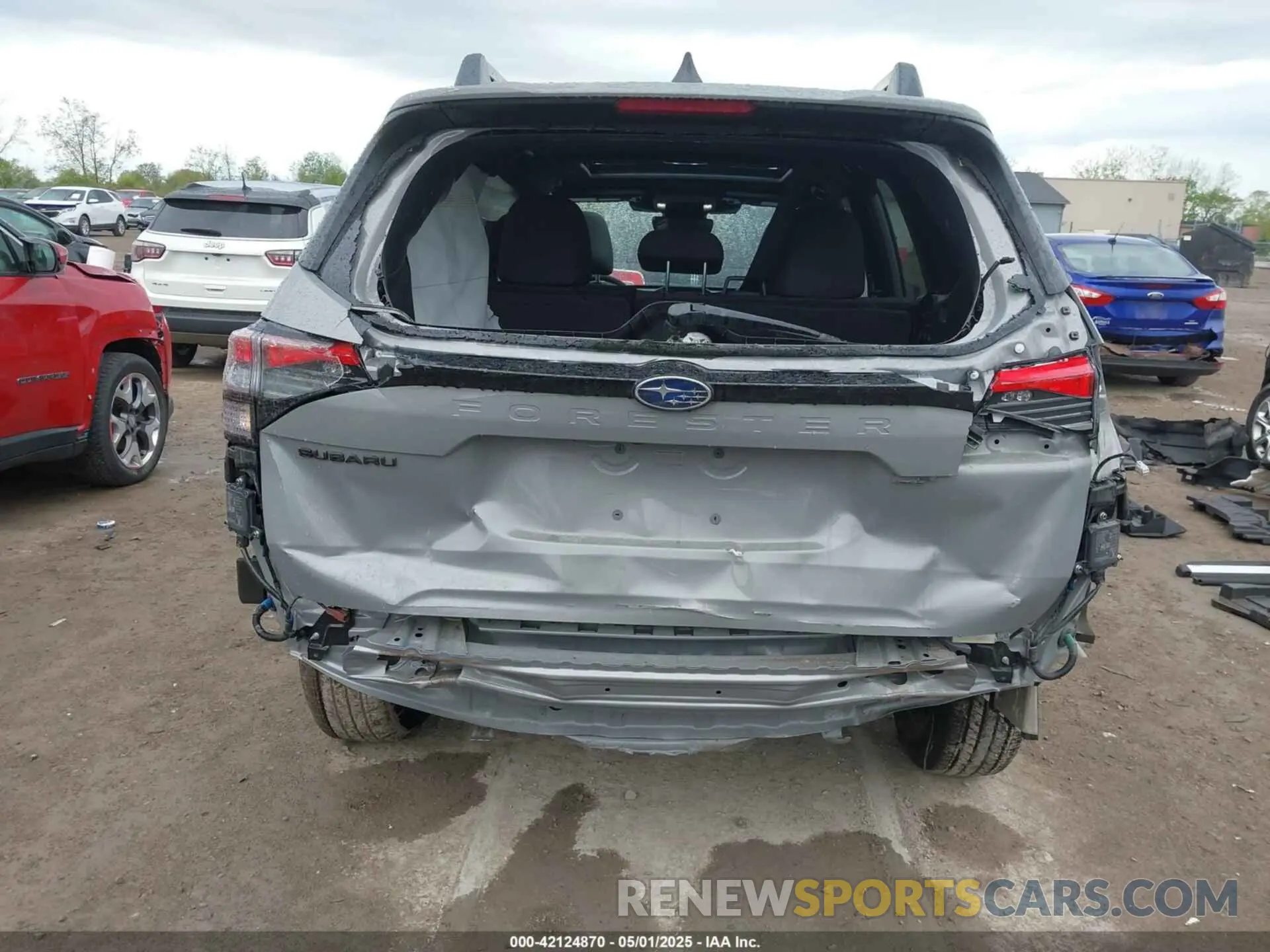 6 Photograph of a damaged car JF2SLDDC5SH484183 SUBARU FORESTER 2025