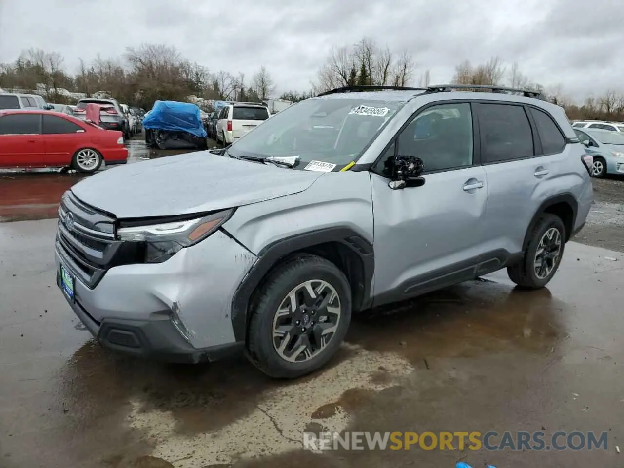 1 Photograph of a damaged car JF2SLDDC5SH513097 SUBARU FORESTER 2025