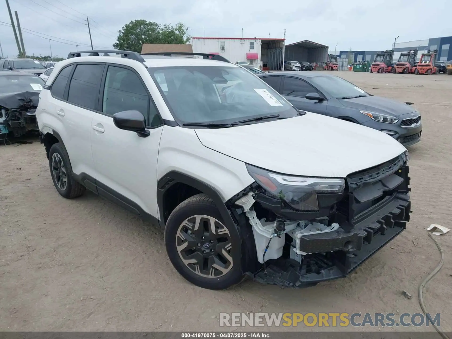 1 Photograph of a damaged car JF2SLDDC6SH490588 SUBARU FORESTER 2025