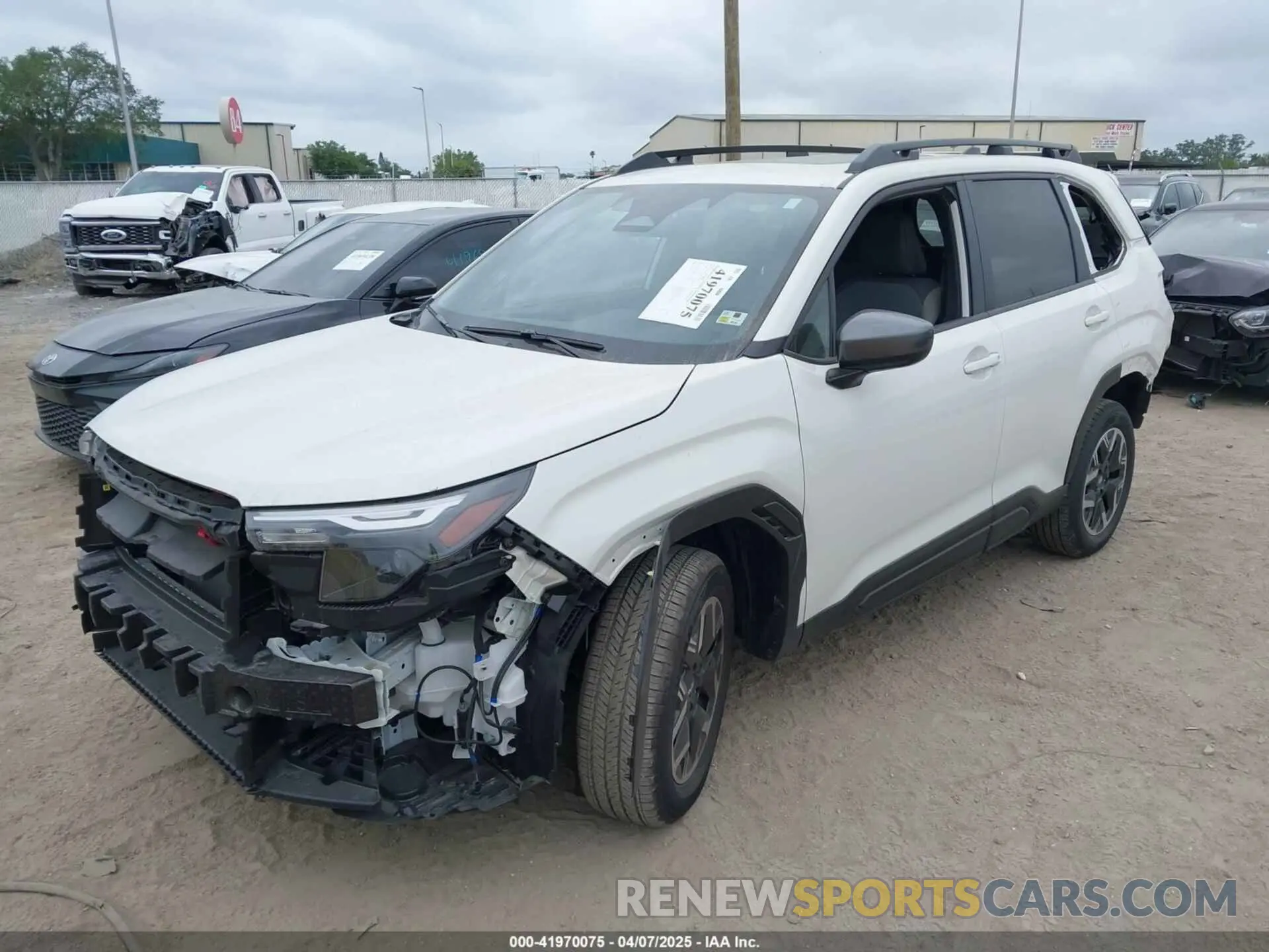 2 Photograph of a damaged car JF2SLDDC6SH490588 SUBARU FORESTER 2025