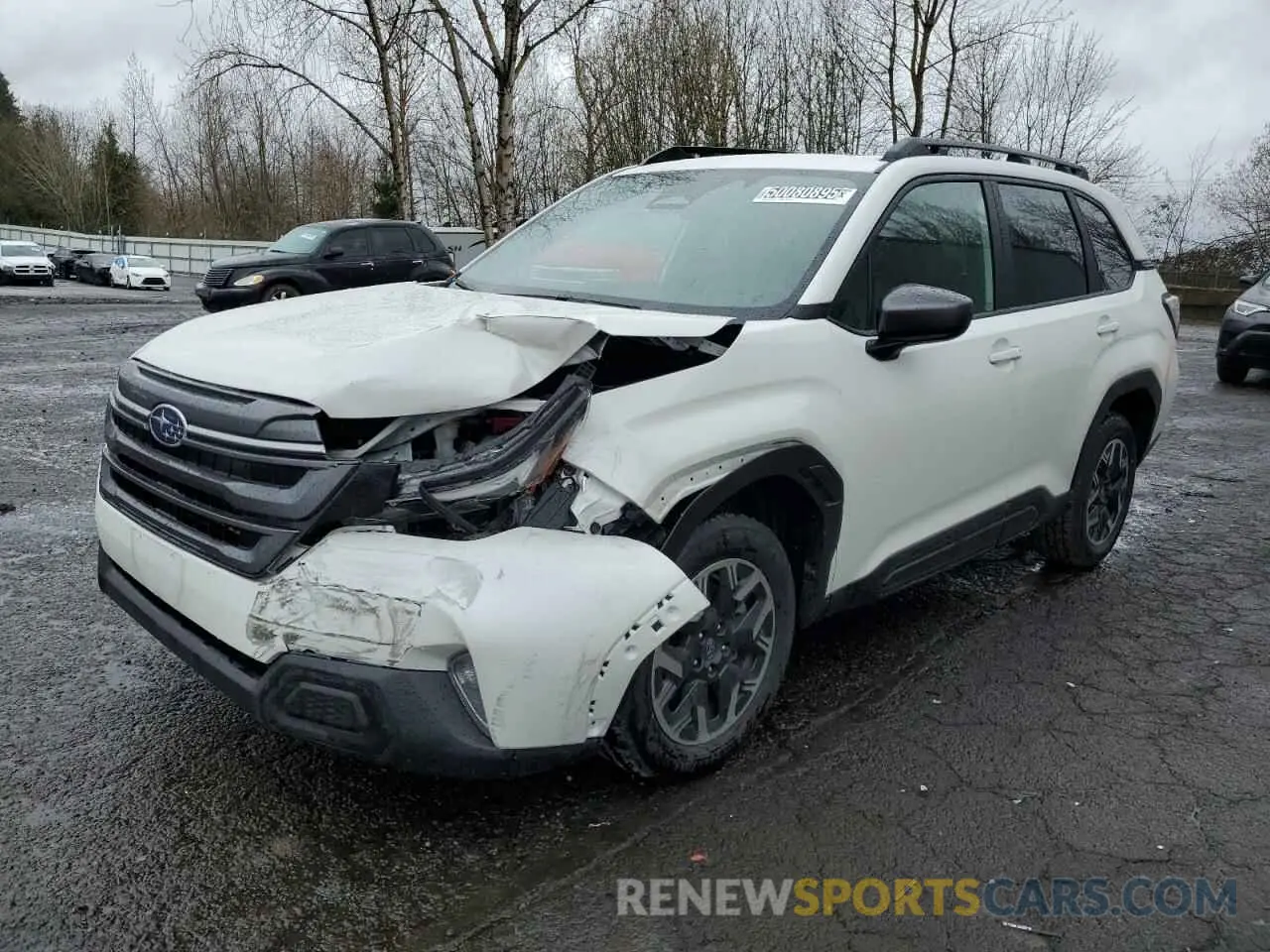 1 Photograph of a damaged car JF2SLDDC6SH528529 SUBARU FORESTER 2025