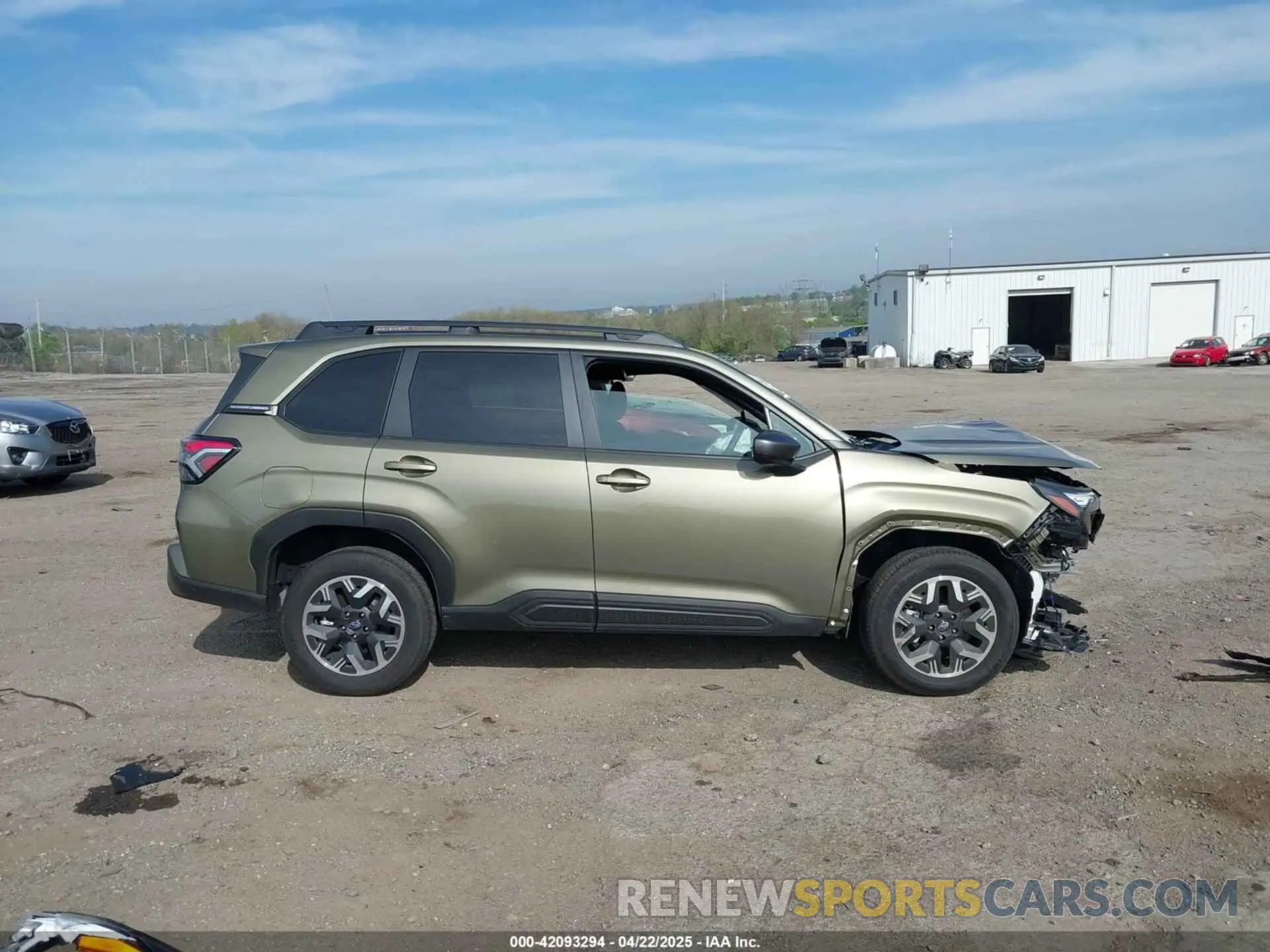 14 Photograph of a damaged car JF2SLDDC7SH501498 SUBARU FORESTER 2025