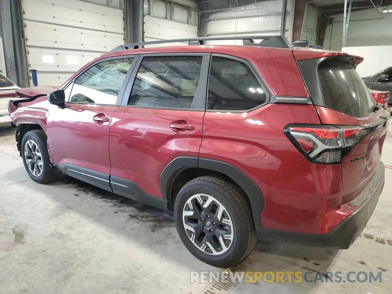 2 Photograph of a damaged car JF2SLDDC8SH431025 SUBARU FORESTER 2025