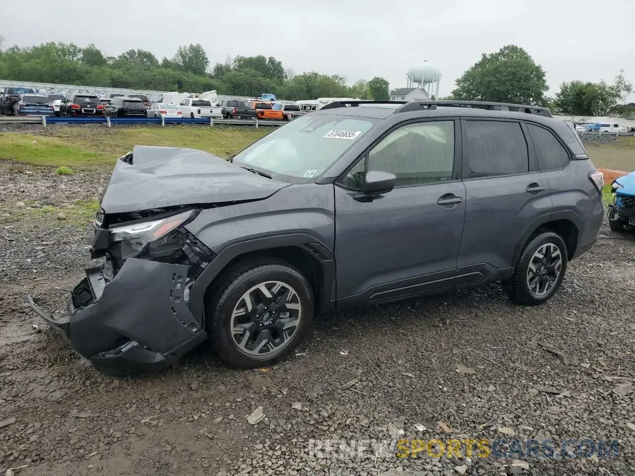 1 Photograph of a damaged car JF2SLDDC8SH433230 SUBARU FORESTER 2025