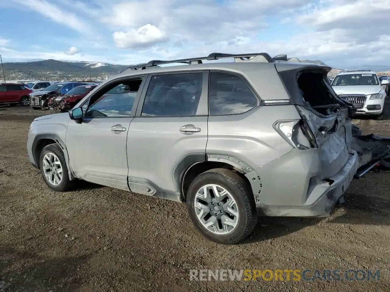 2 Photograph of a damaged car JF2SLDDC8SH492424 SUBARU FORESTER 2025