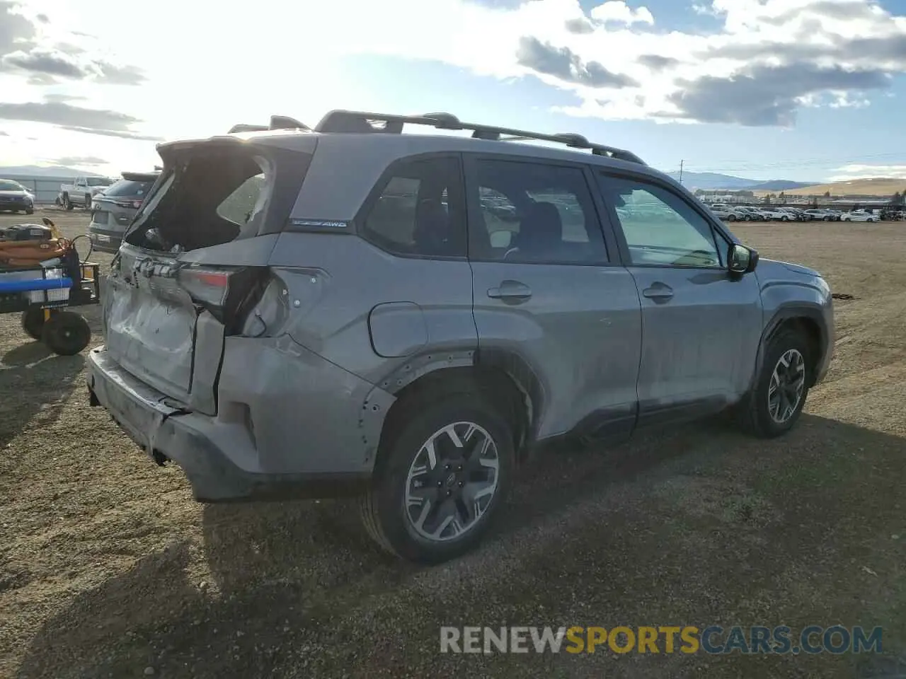 3 Photograph of a damaged car JF2SLDDC8SH492424 SUBARU FORESTER 2025