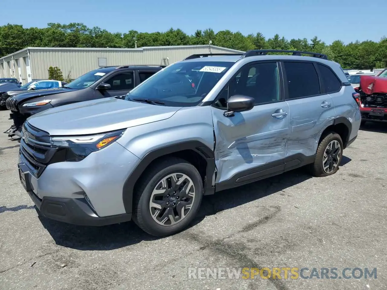 1 Photograph of a damaged car JF2SLDDC8SH529147 SUBARU FORESTER 2025